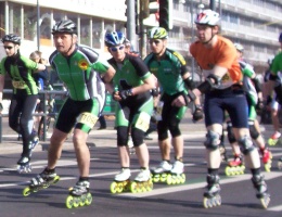 Start von Ingo, Annett, Tilo und Holger