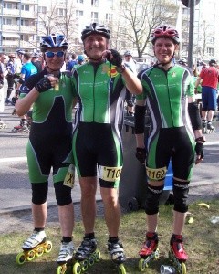 Gruppenbild: Annett, Ingo und Holger
